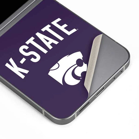 Kansas State University K-State Logo Galaxy Z Flip6 Skin